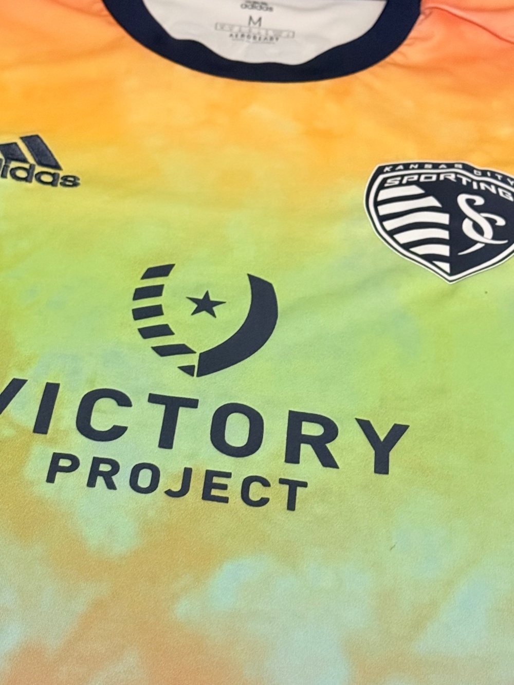 Adidas Sporting KC 2021 Pride Jersey Size M